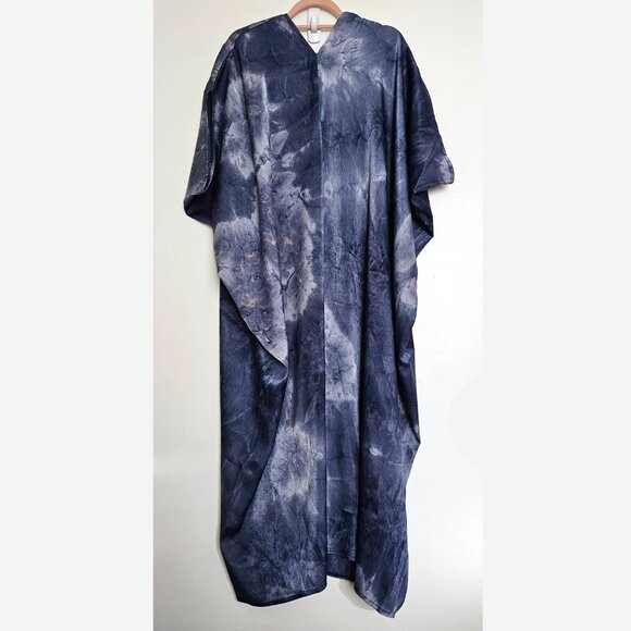 NWOT Jennafer Grace Caftan Kaftan Maxi Dress Cover Up OS - Picture 2 of 8